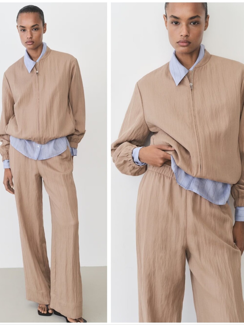 MANGO Lyocell Outfit